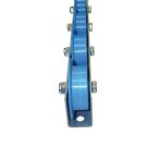   Univerzális görgős szállítólécek, műanyag, 41 mm-es szélesség, 75-125 mm-es raszter