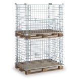 EUR raklaphoz rácsos raklapmagasító keret  1215x820x790 mm