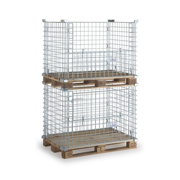 EUR raklaphoz rácsos raklapmagasító keret  1215x820x790 mm