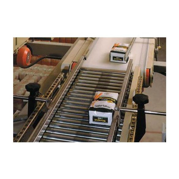 Henger szállítószalagok acél hengerekkel, 470 mm-es szélesség, 3 m-es hossz