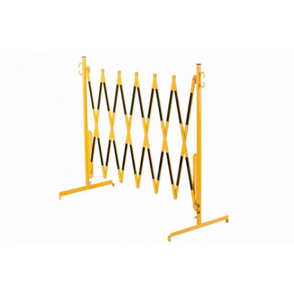 Ollós kordon max: 360 cm  széles ,  105 cm magas sárga-fekete