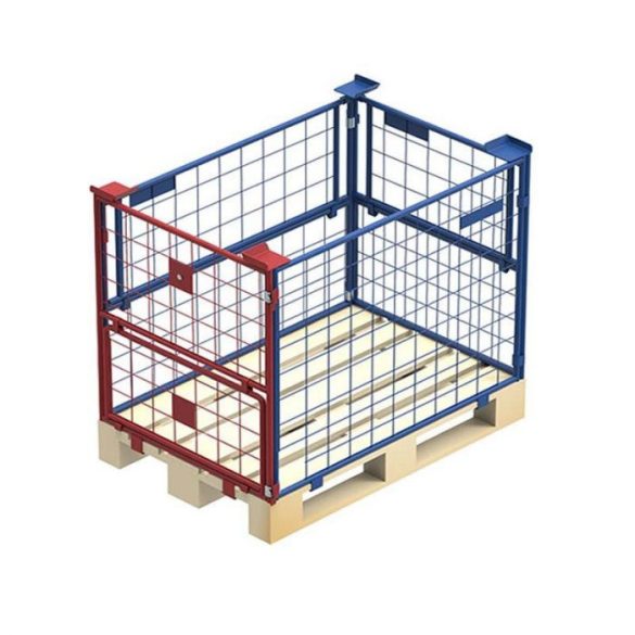 Raklapmagasító rácsos kerettel, 1200 x 800 mm, 925 mm magasság