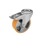   Hátfuratos Nagy teherbírású ipari kerék, átmérő: 80 mm