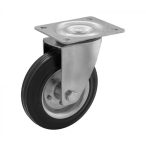   Forgó Fémfelnis tömörgumis kerék, Külső átmérő: 80 mm