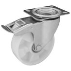   Forgó - fékes Nagy teherbírású ipari kerék, átmérő: 160 mm