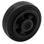Műanyagfelnis tömörgumis kerék, átmérő: 80 mm