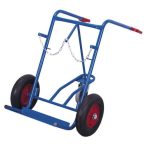   Molnárkocsi 2db 40-50 literes acélpalackhoz, rakfelület mérete: 515 x 250 mm