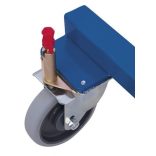 Egyoldalú lemezszállító kézikocsi, 540-1400 x 800 x 1800 mm