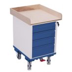 Szekrény fiókkal és 1 rakfelülettel, 575 x 660 x 905 mm