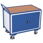   Műhelykocsi 1 rakfelülettel, zárható, 1125 x 625 x 1010 mm