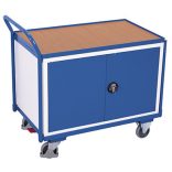 Műhelykocsi 1 rakfelülettel, zárható, 1125 x 625 x 1010 mm