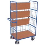   Magas polcos kocsi 3db felhajtható polccal, rakfelület mérete: 975 x 700 mm