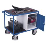 Nagy teherbírású műhelykocsi 2 rakfelülettel