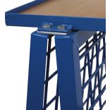 Aprócikkes szerelőkocsi szerszámtartóval, 1370 x 800 x 1585 mm