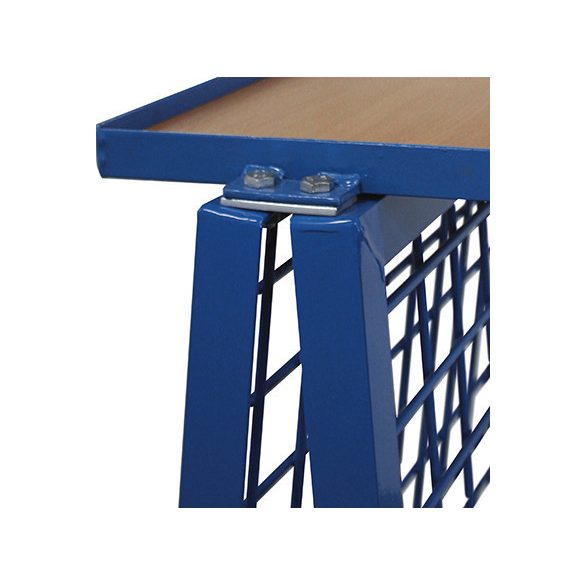 Aprócikkes szerelőkocsi szerszámtartóval, 1370 x 800 x 1585 mm