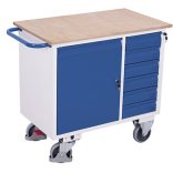 Műhelykocsi 6 fiókkal, 1110 x 600 x 960 mm