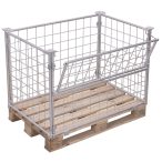   Raklapmagasító, 64-es típus, 1200 x 1000 mm, magasság: 1200 mm, horganyzott