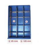 Fiók rendszerező készlet, 390 x 535 x 65 mm