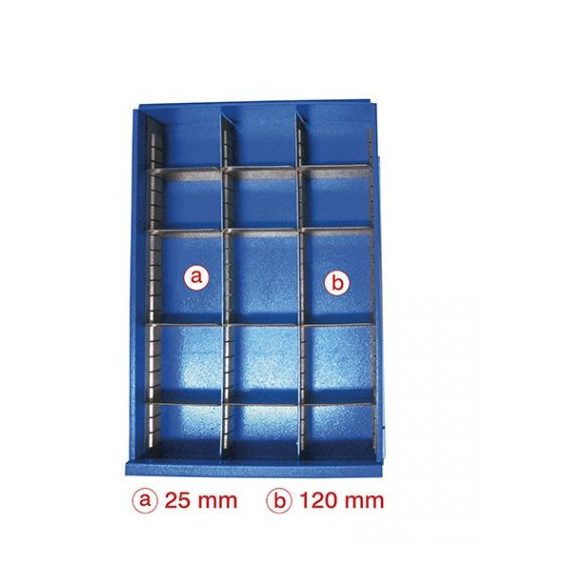 Fiók rendszerező készlet, 390 x 535 x 65 mm
