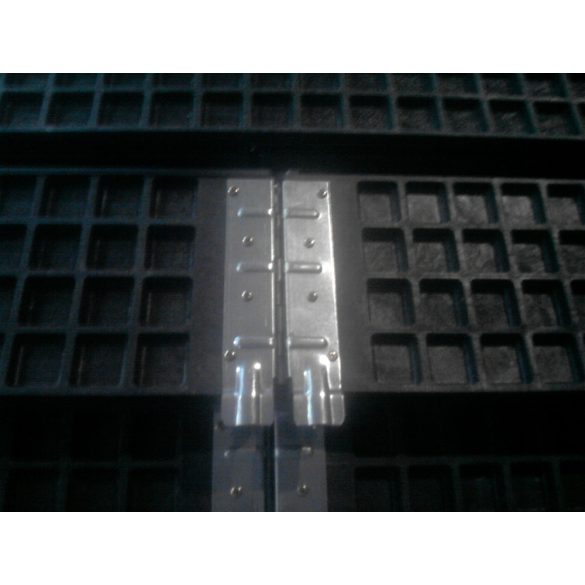 Műanyag raklapmagasító zsanéros keret, újrahasznosított anyagból 800x1200x200 mm