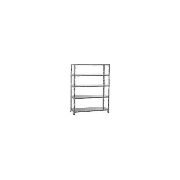 Salgó polc 2 m magas 1200x600 mm 5 polc alapállvány