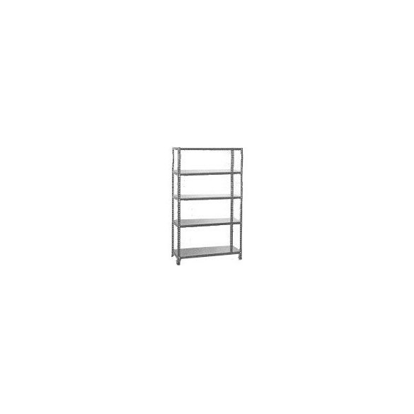 Salgó polc 2 m magas 800x600 mm 5 polc alapállvány