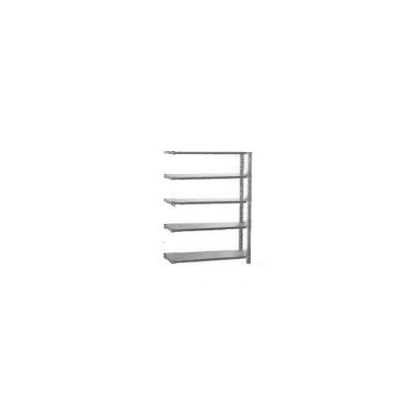 Salgó polc 2 m magas 1200x500 mm 5 polc bővítő állvány
