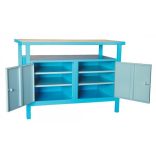 G P 1200 TT munkapad 2 szekrény 1200x600x850 mm