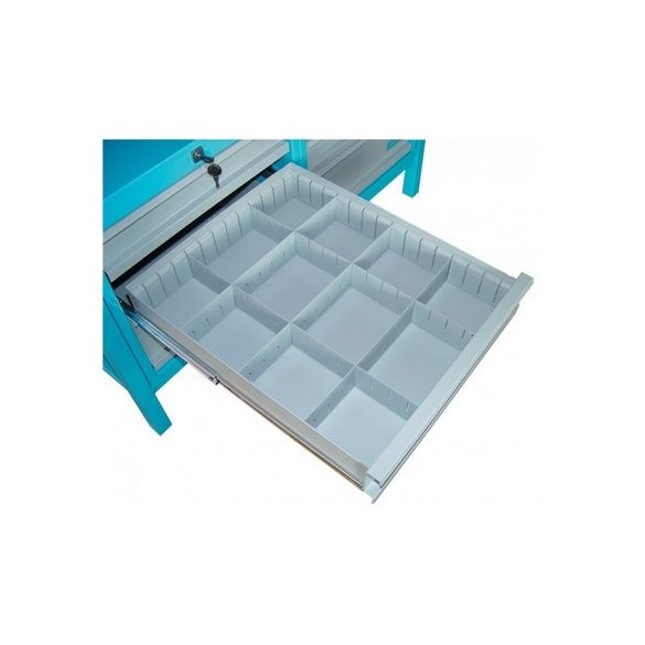 G P 1200 SL munkapad 3 fiók, 2 polc 1200x600x850 mm