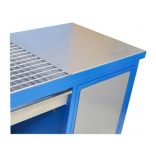 GSW 1200/600 hegesztőasztal 1200x600x850 mm