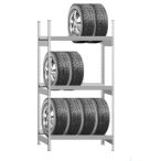 Gumiabroncstároló állvány alap 1000x450x1981 mm 3 szint