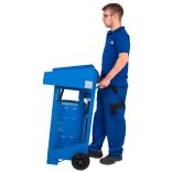 Alkatrészmosó F2, 1 db 50 literes hidegtisztítós hordóhoz csatlakoztatható, mobil