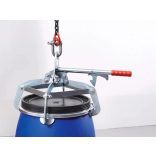 Hordófedél feszítő emelő 120 literes műanyag fedeles hordókhoz