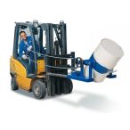   Hordóforgató villástargonca adapter 220 L hordókhoz ülésből kezelhető lánccal (festett)