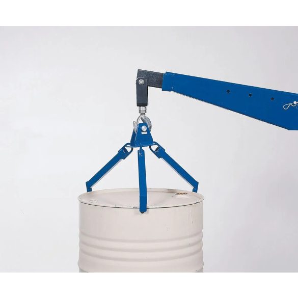 Hordófogó P 360 200 literes acél 200 l-es és 220 l-es műanyag zárt hordók függőleges emeléséhez
