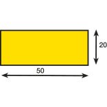 Felületvédő, D-típus, öntapadós, hosszúság 1 m
