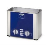 Elmasonic S 10 H ultrahangos tisztító készülék fűtéssel, 0,8 l tölt. térf., kosár teherbírása 1 kg 