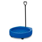   Hordógörgető polietilénből (PE), vonórúddal, 2 fix görgő, 2 beálló görgő, kék