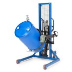   Széles alvázú hordóemelő Servo, hordóforgatóval 180°, 200-220 literes hordóhoz, em. mag. 0-1270 mm 