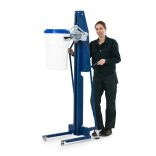 Ergonomikus emelő, modularisan bővíthető, emelőkarokkal felszerelve (oldalsó fogantyús göngyöleghez)