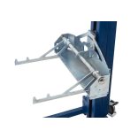 Ergonomikus emelő, modularisan bővíthető, emelőkarokkal felszerelve (oldalsó fogantyús göngyöleghez)