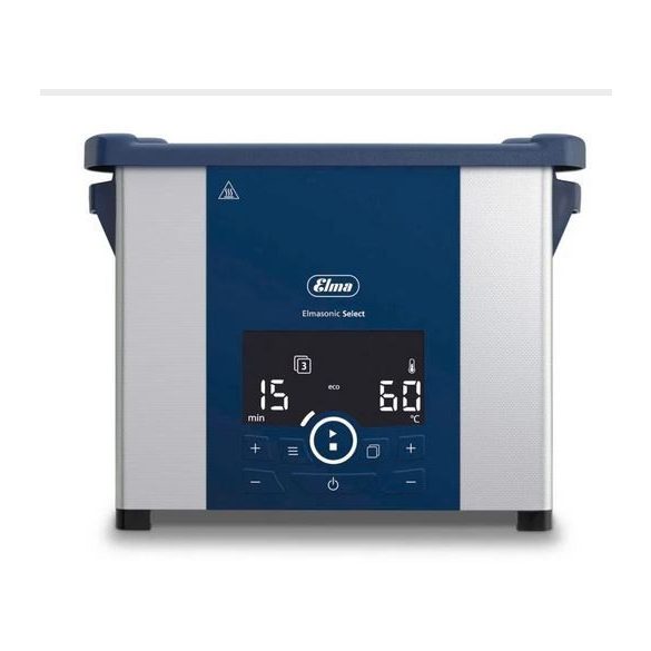 Elmasonic Select 30 ultrahangos tisztító készülék fűtéssel, 2,7 l össztérf., kosár teherbírás 1 kg 