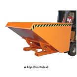 600 literes billenő konténer, 1500x1060x820/650 mm 