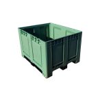   Polietilén 3 talpas konténer  1200x1000x790 mm 680 L (zöld)