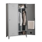  Válaszfalas, cipőtartós öltözőszekrény 2 ajtós 1000x500x1800 mm