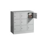 9 rekeszes alacsony kisrekeszes értékmegőrző szekrény  (Parapet 3/9)