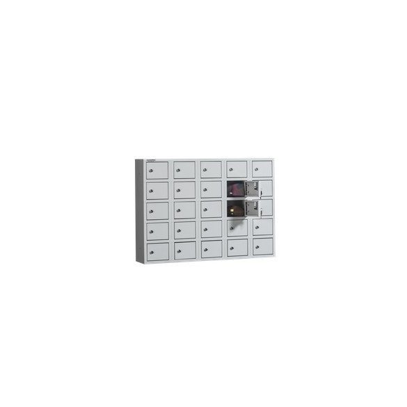 25 rekeszes Fali kisrekeszes értékmegőrző szekrény ( BOX 5/25 NEW )