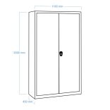 MB Extra széles műhelyszekrény  ( MAXXX 1200! )