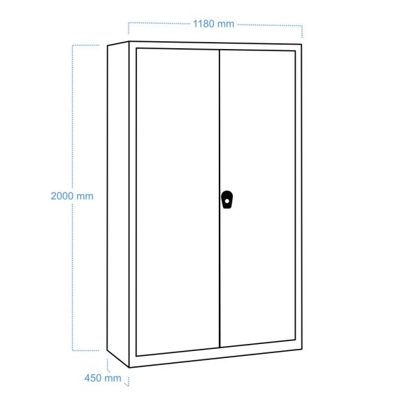 MB Extra széles műhelyszekrény  ( MAXXX 1200! )