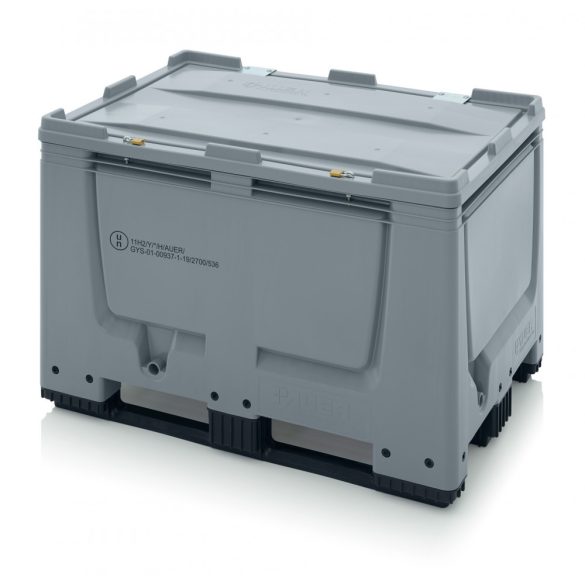 UN BBG 1208K SASC műanyag konténer 1200x800x790 mm 535 L